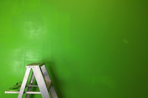 fresh wall paint